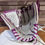 Thumbnail: 12" RHT, Reinforced Basket -Web, Smooth Leather Off White-Hot Pink Baseball Softball Glove