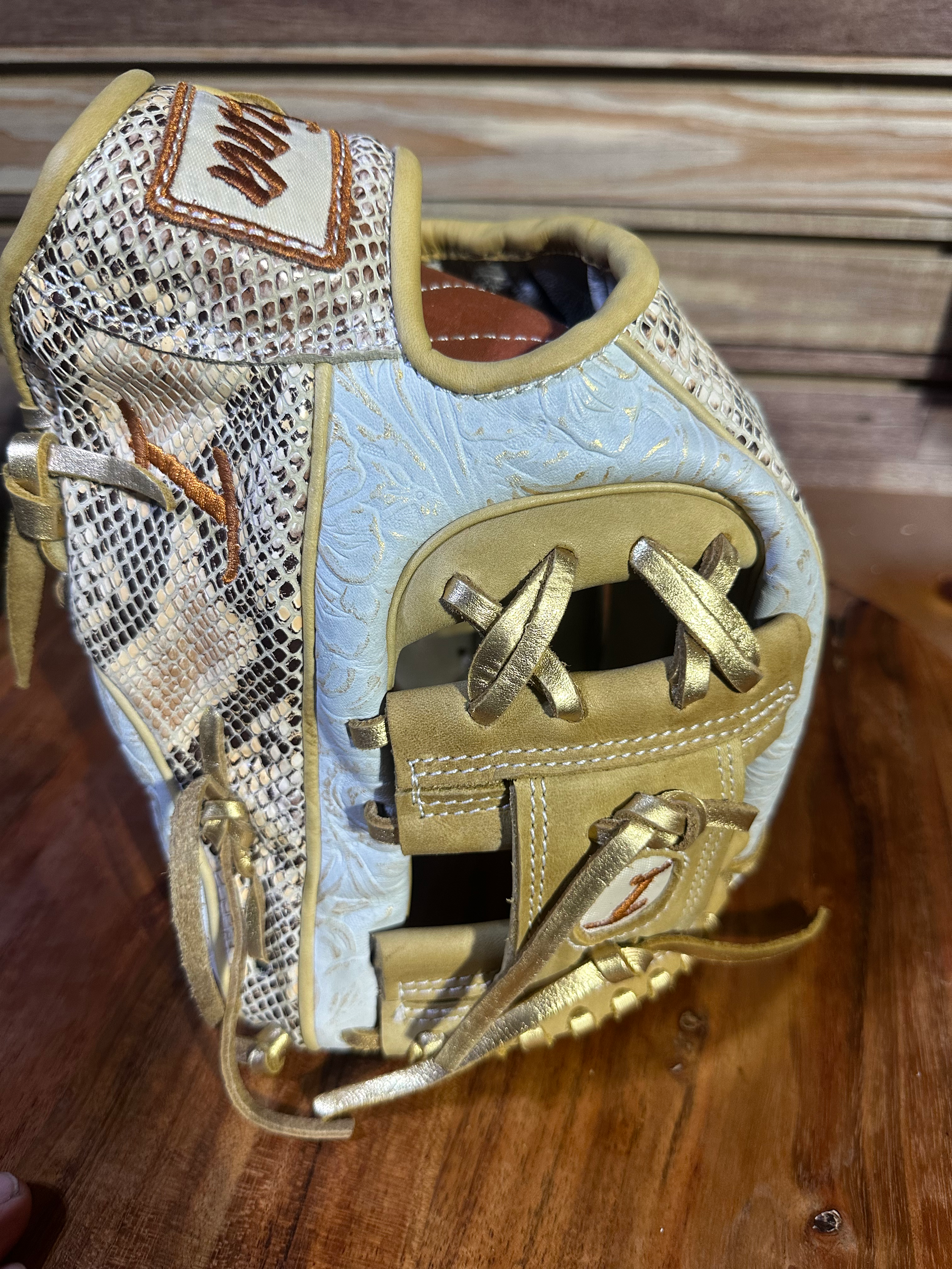 11.75” Python sand and vaquero white gold , I web