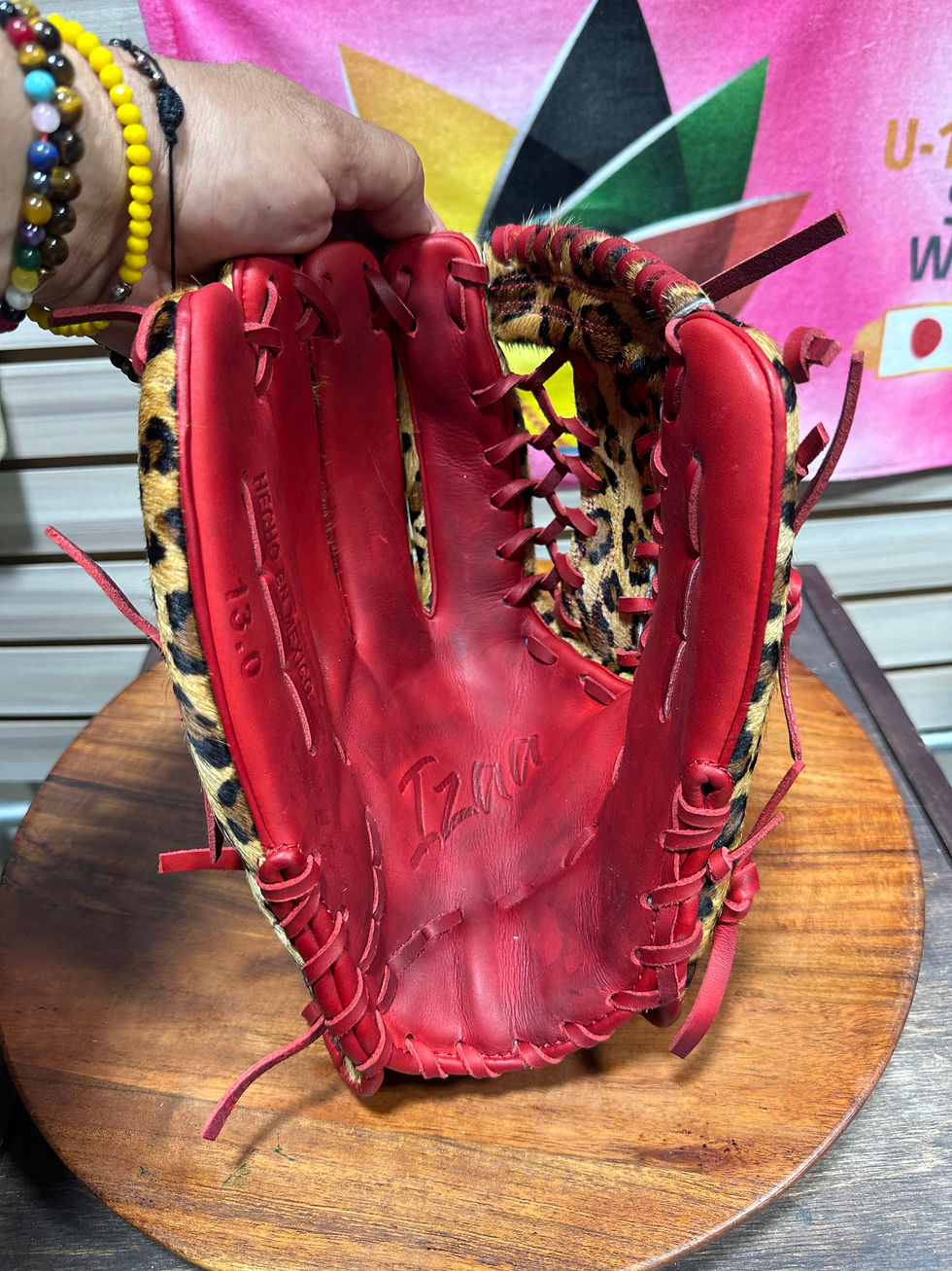 Thumbnail: Customize only , lefty leopard/ red trap web 