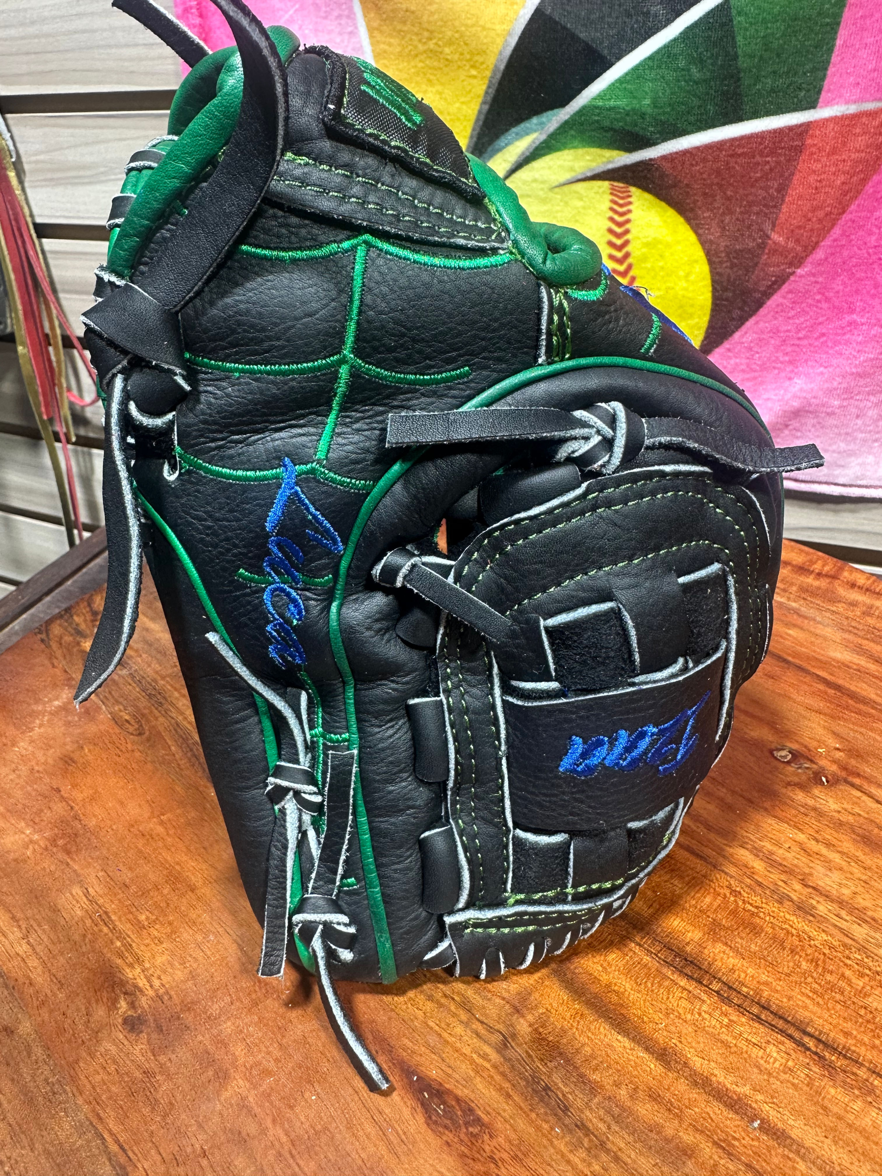 Luca customize only kids small hands glove , game ready broken in 
