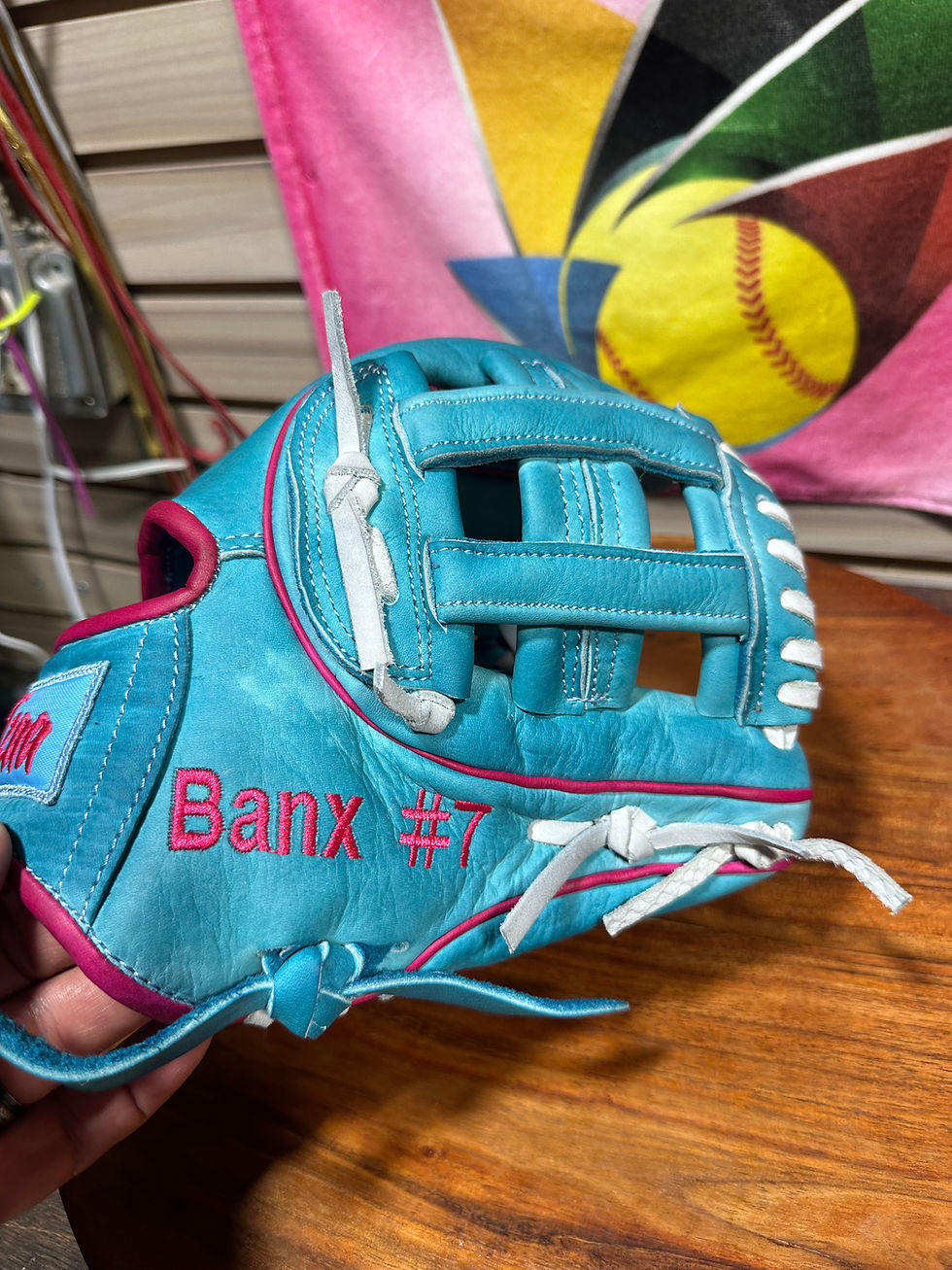 Thumbnail: Banx customize only, kids soft leather game ready 