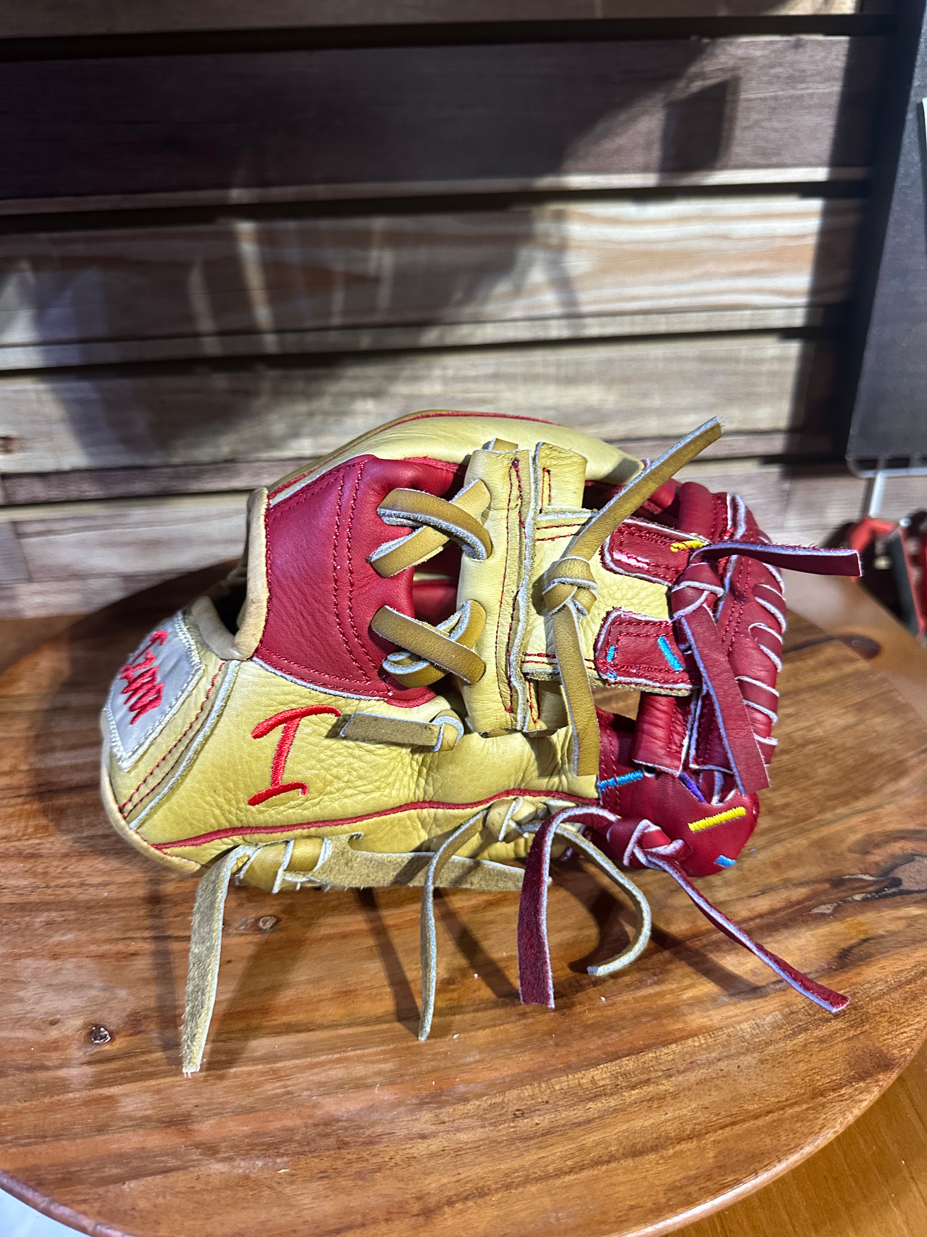 10.75” ice cream red , kids small hands easy to squeeze  