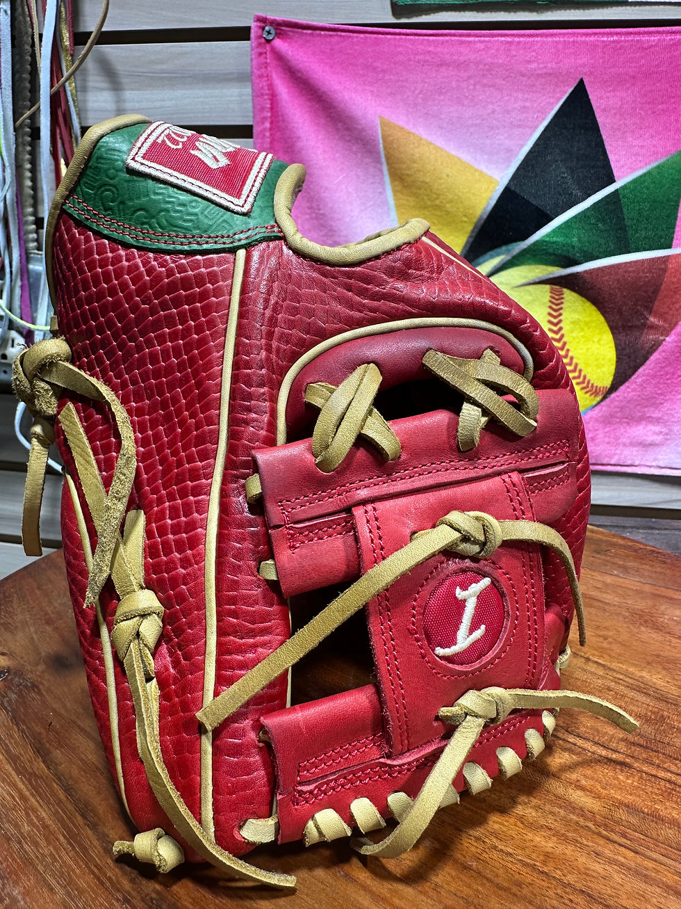 Thumbnail: 11.75” RHT, tricolor snake /azteca I -web oiled , broken in, extra padding 