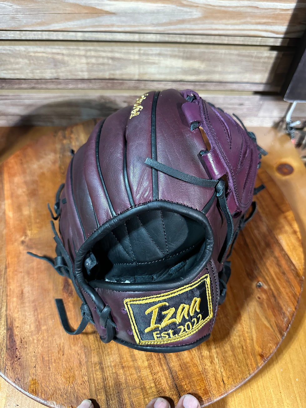 Thumbnail: 12” RHT, RP,closed web reinforced padding oiled and broken in 