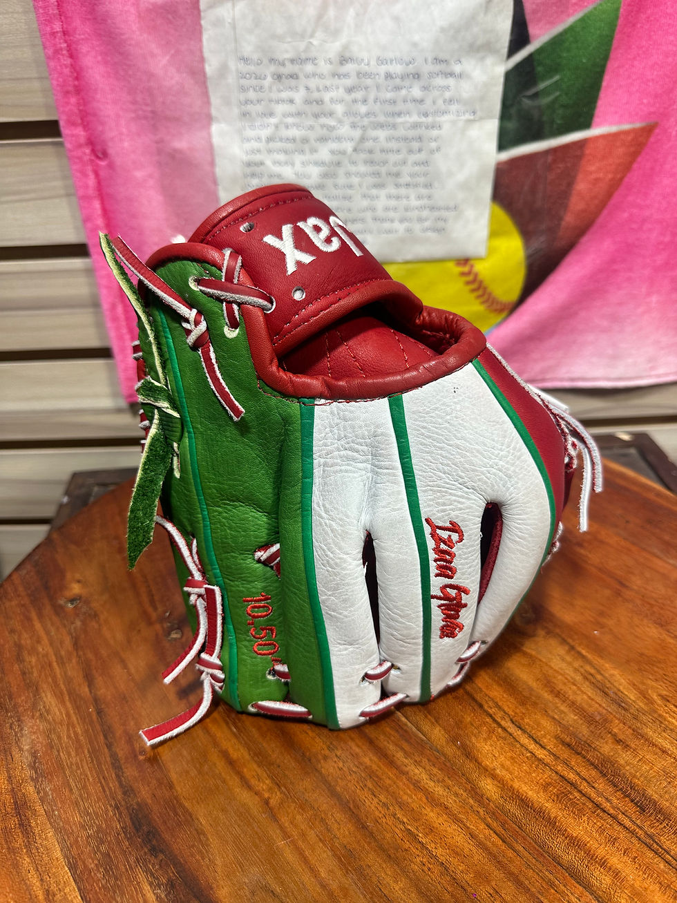 Thumbnail: 10.5” LHT, H-Web, Lefty TriColor Smooth Leather