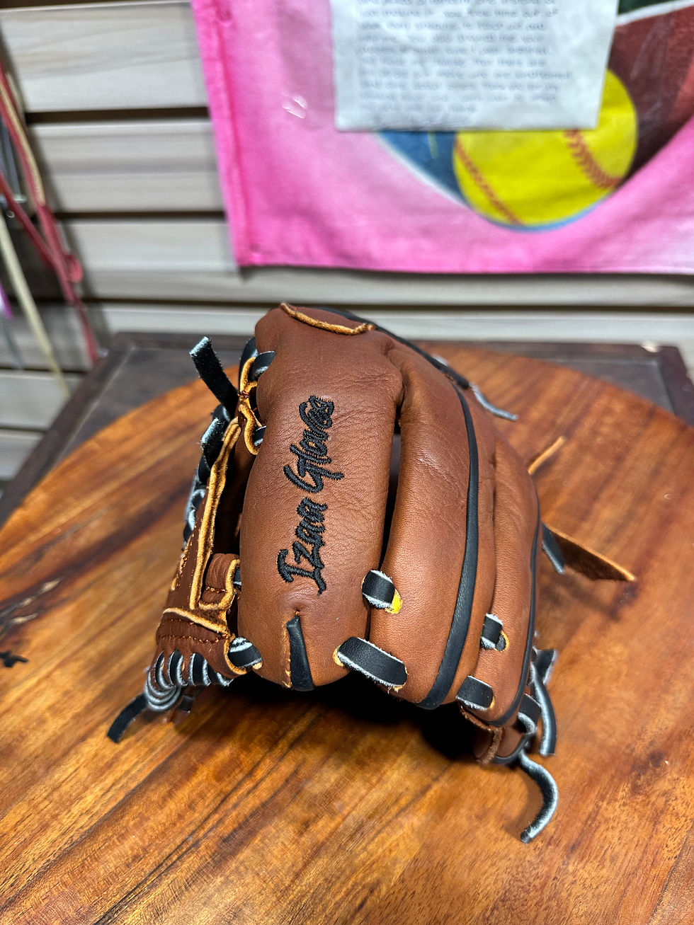 Thumbnail: Custom Only - I-Web, Kids Soft Leather, Light Brown, Black Laces - Zekie Boy
