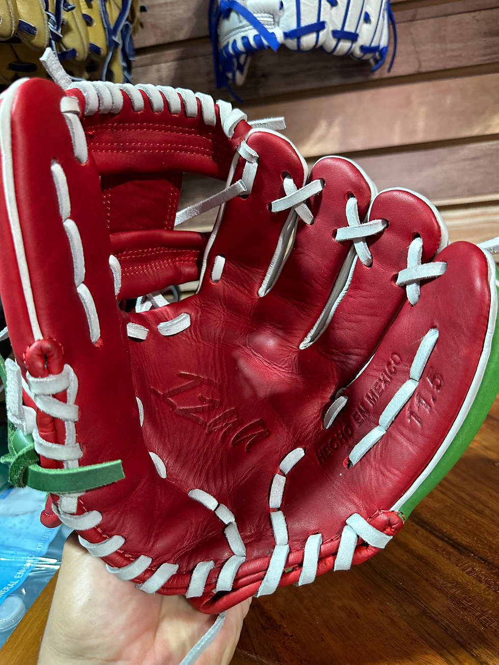 Thumbnail: 11.5” tricolor baseball RHT extra padding oiled and broken in 