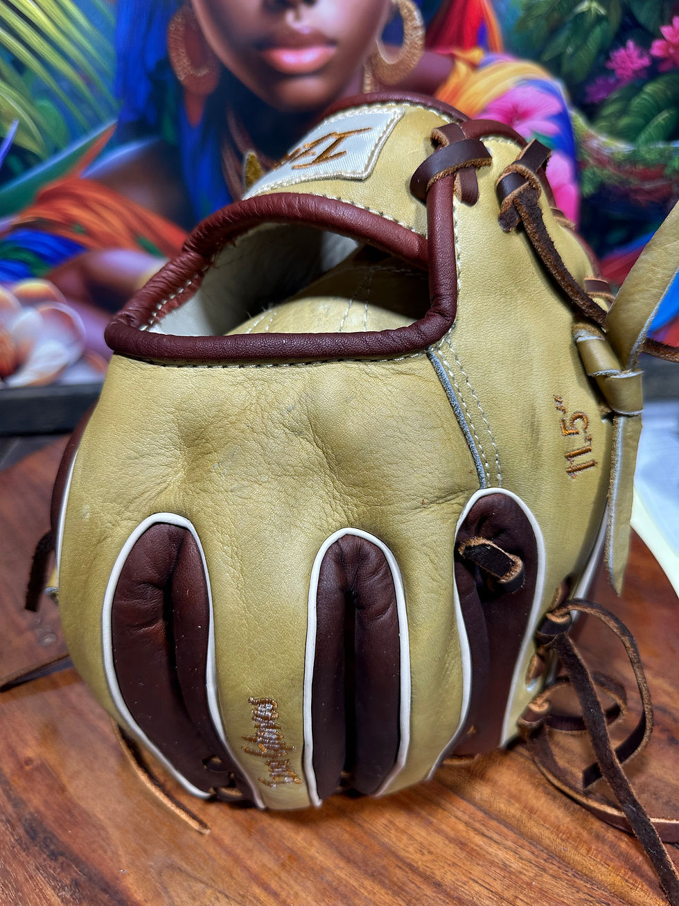 Thumbnail: 11.5” RHT kids soft leather oiled and broken in , game ready  