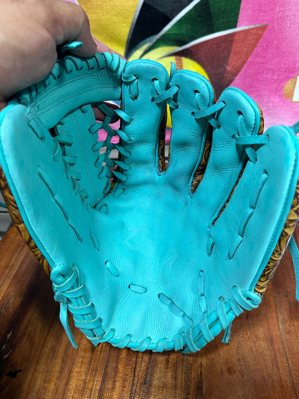 Thumbnail: Customize only , glove comes oiled and broken  in , extra padding 