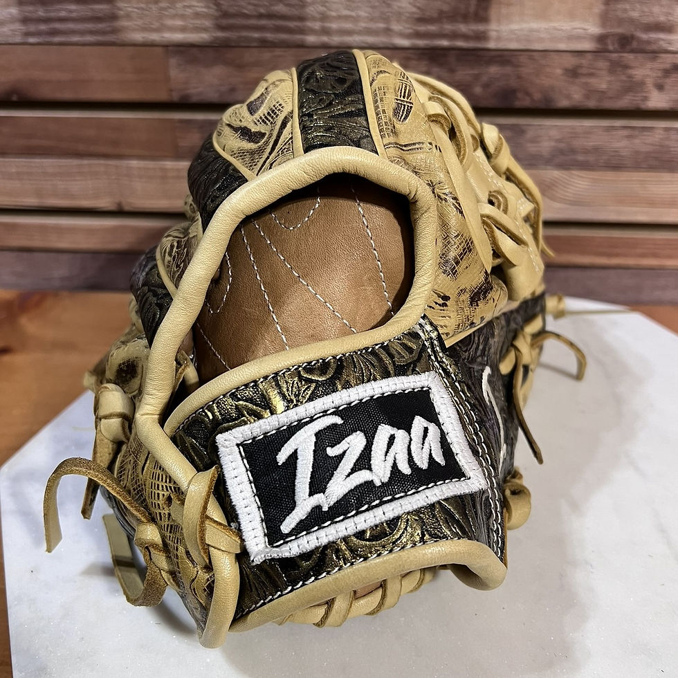 11.5" RHT, I-Web, Apache Cream-Brown / Vaquero Black-Gold Baseball Softball Glove