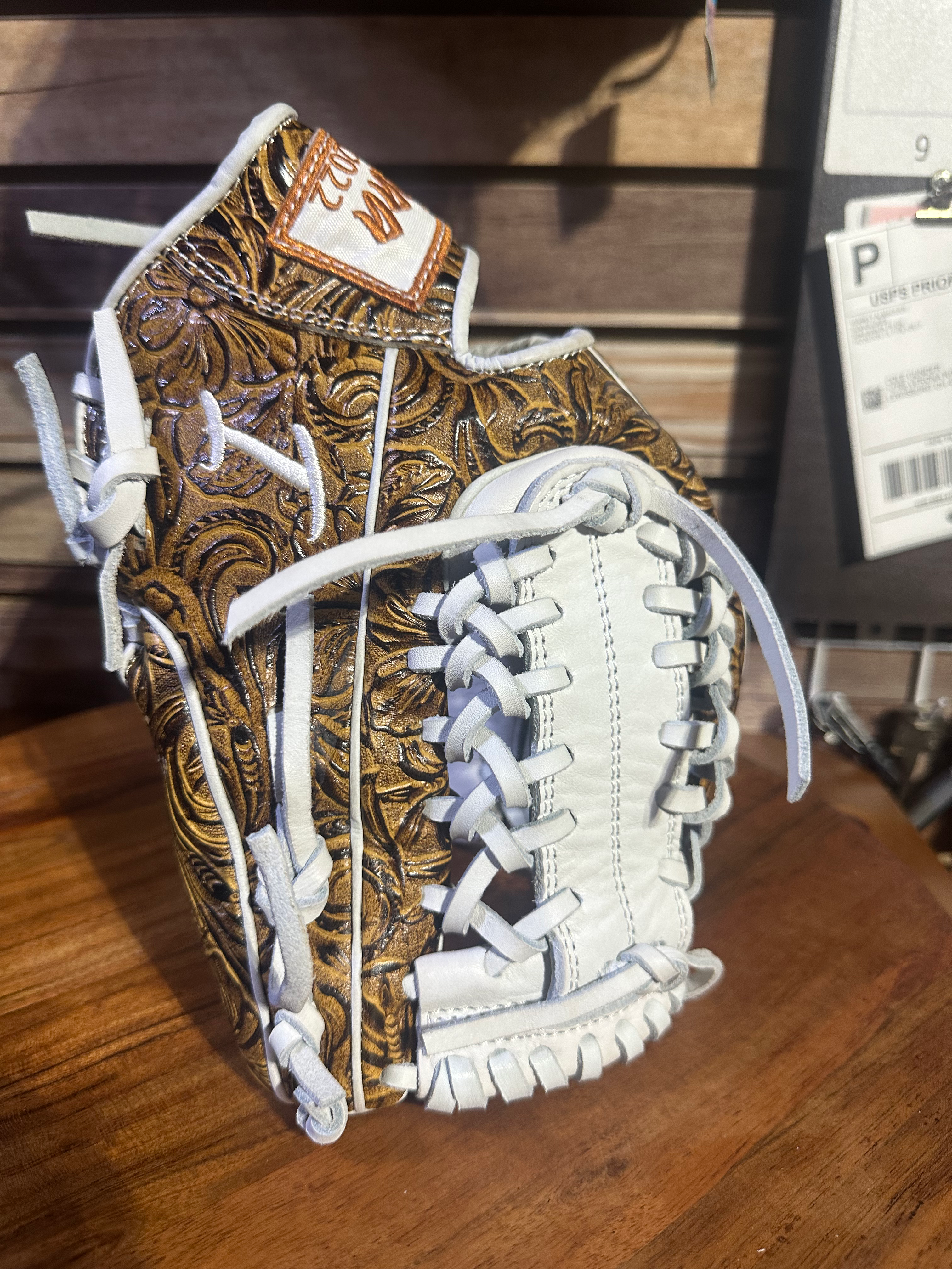 12”,12.5”and 13” full vaquero honey- trap web white