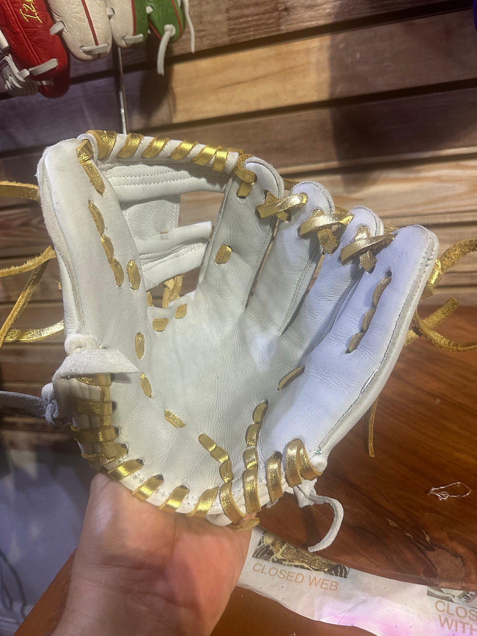 Thumbnail: 11” Jett white , customize only ,, Small hand easy to squeeze 