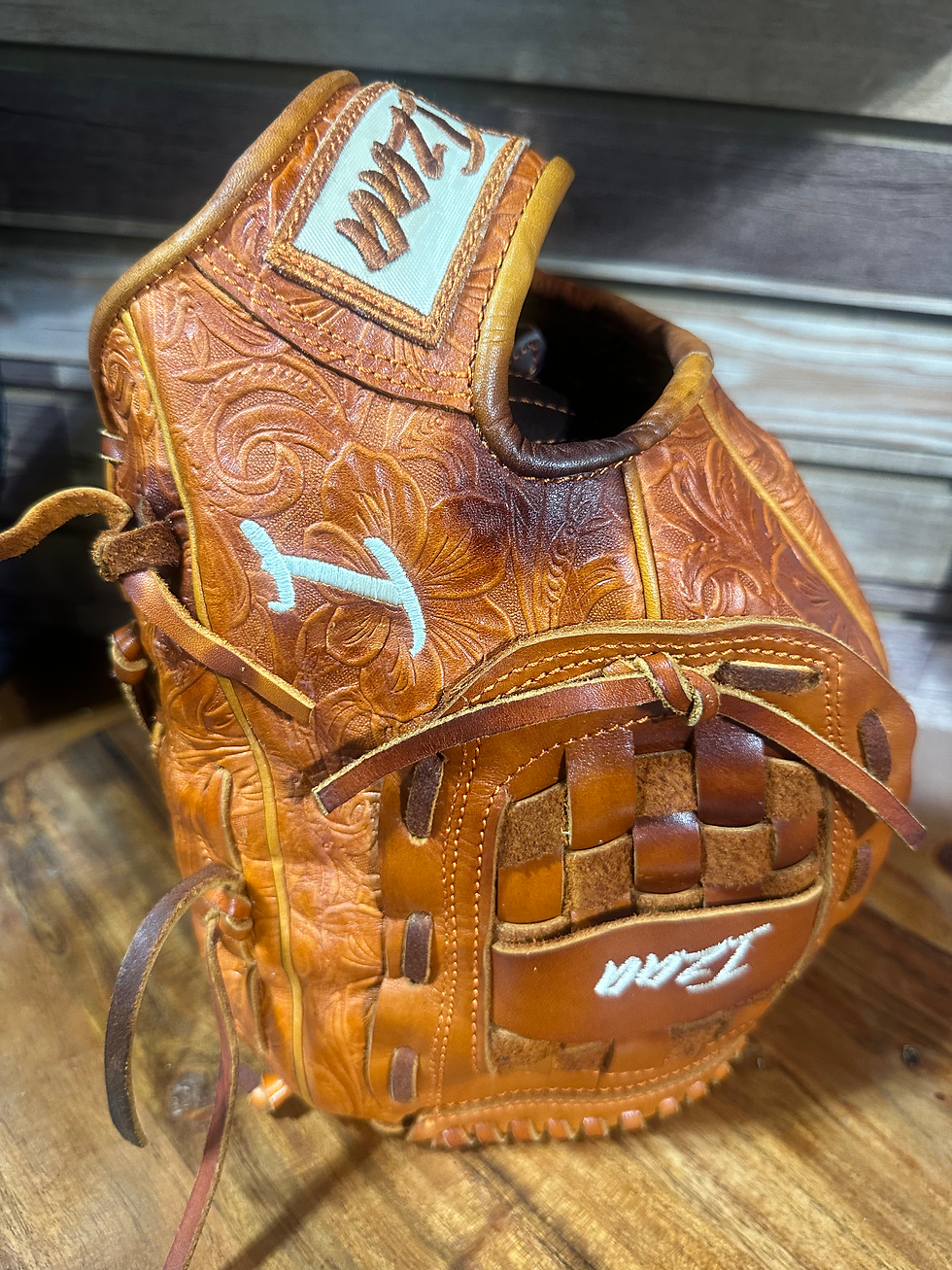 Thumbnail: Sale,13” vaquero Texas orange ,oiled and broken in 