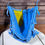 Thumbnail: 12.5", RHT, I-Web, Seams Smooth Leather - Light Blue-Yellow Baseball Softball Glove