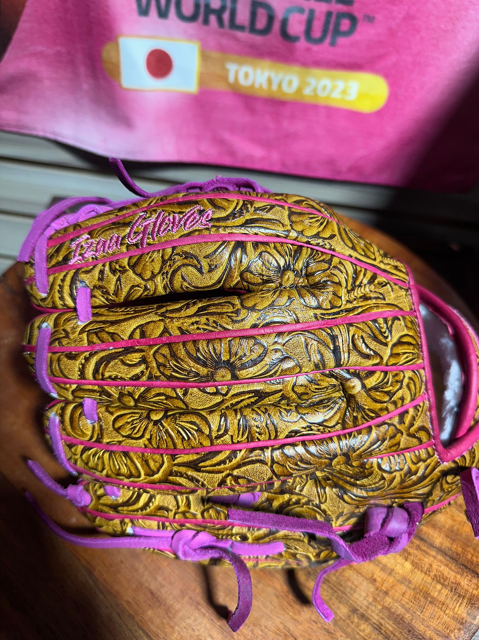 Thumbnail: Pre-Order - I- Web, Vaquero in Honey with Any Color Web, Pocket and Laces