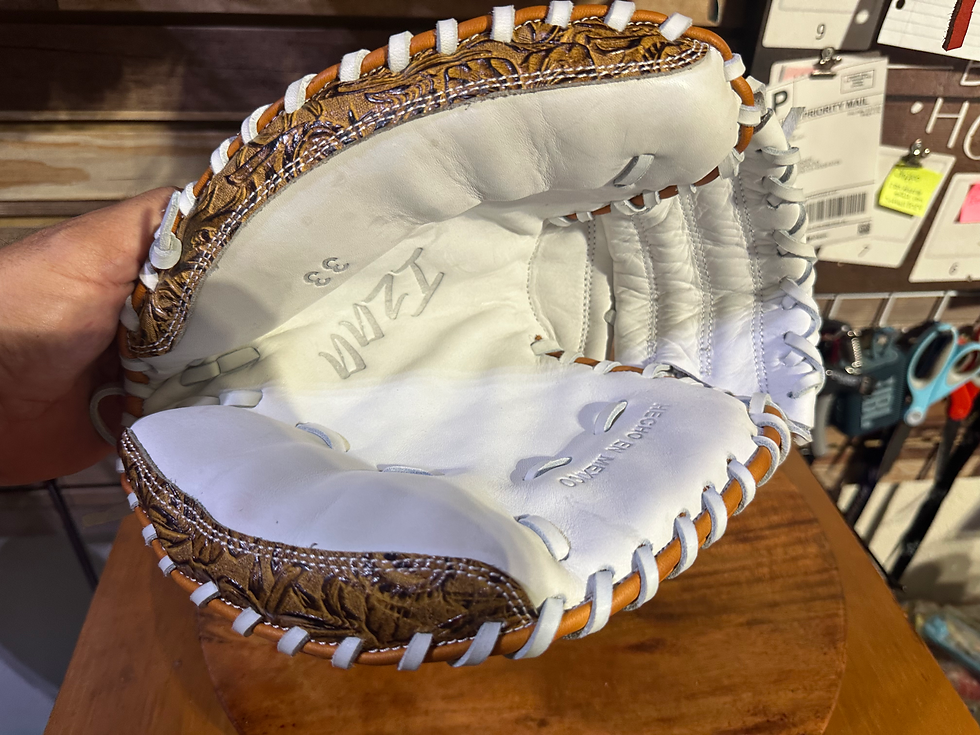 Thumbnail: Customize , catchers mitt , cowboy , baseball or softball 