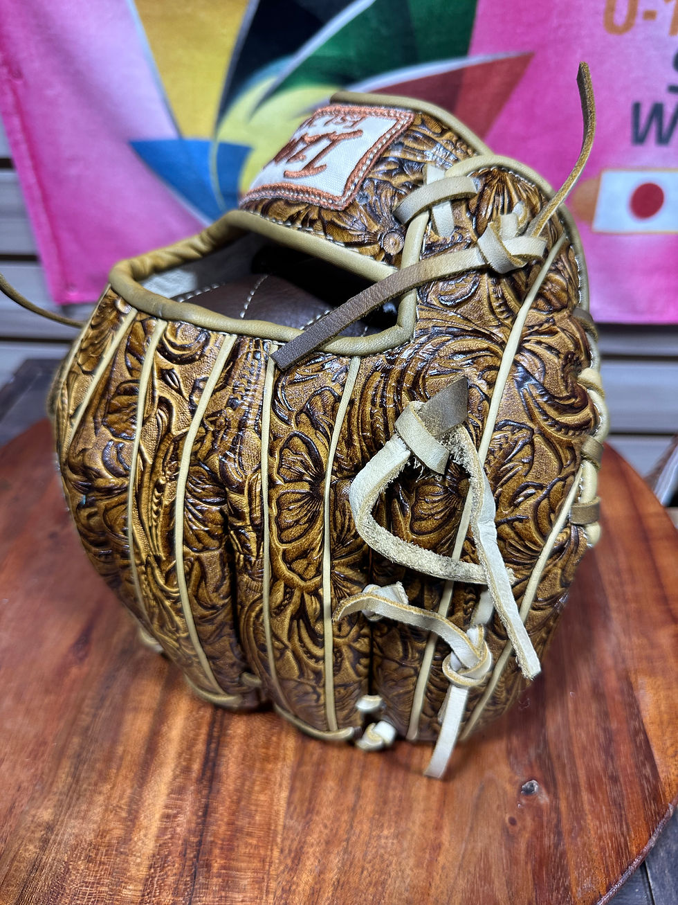 Thumbnail: 11.5” RHT full vaquero H-web oiled broken in and extra padding 