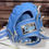 Thumbnail: 12.25", RHT, Closed-Web, Smooth Leather Light Blue-Silver Baseball Softball Glove