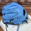 Thumbnail: 12" RHT, Closed-Web, Smooth Leather Light Blue-Dark Brown Baseball Softball Glove