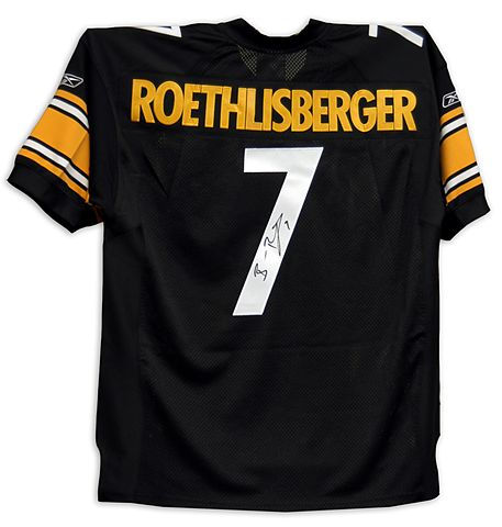 Roethlisberger, Ben Autographed Steelers Jersey