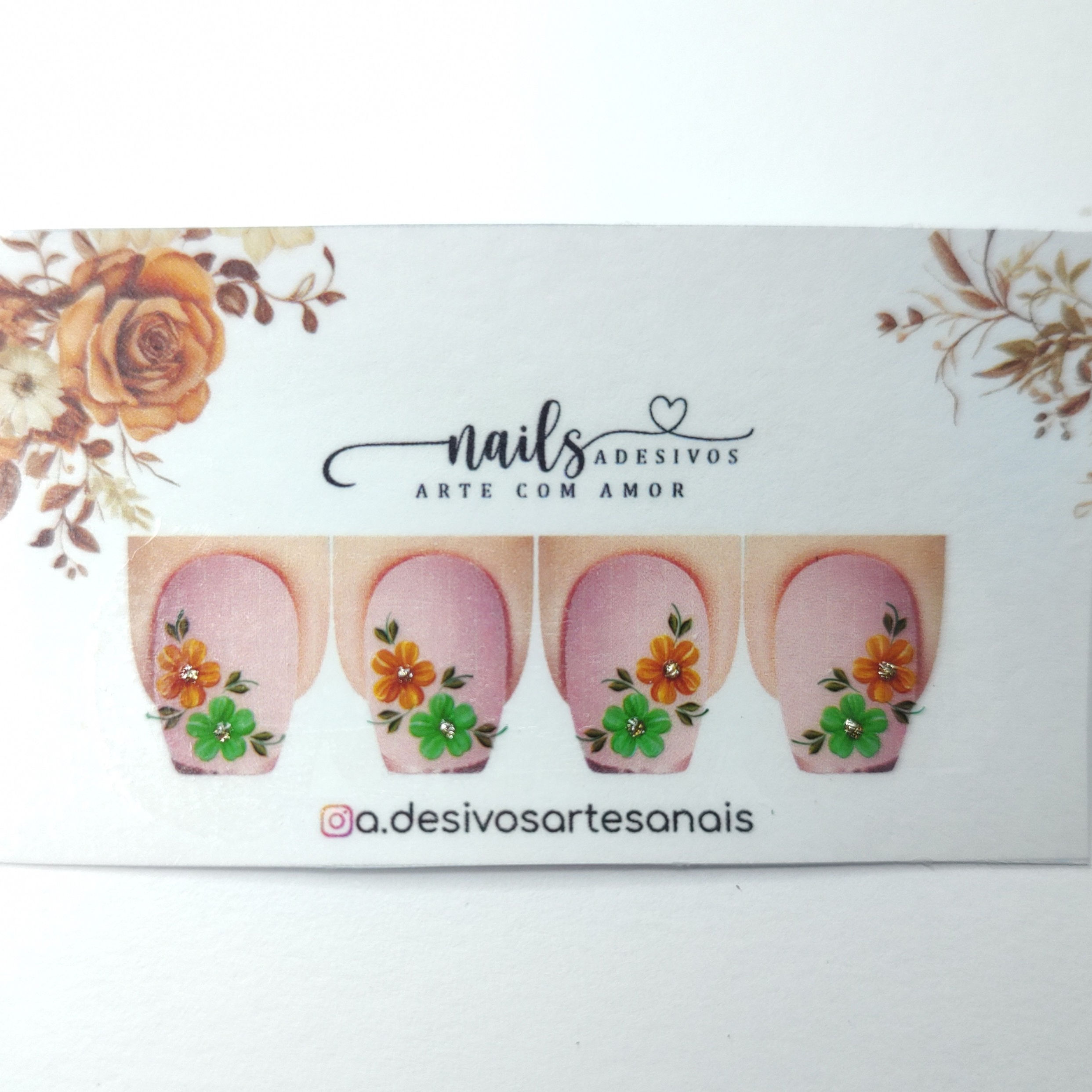 Cartela 2 pares, M 109