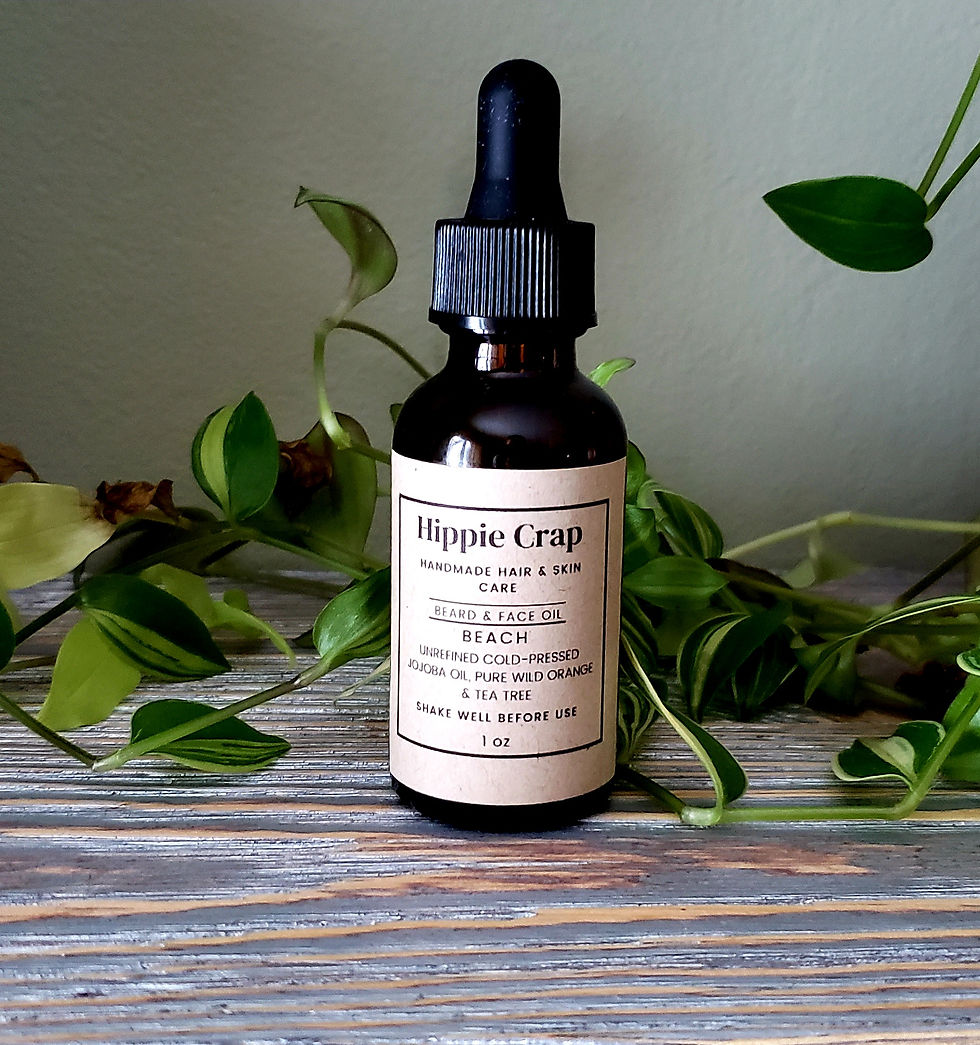 Thumbnail: Beard & Face Jojoba Oil - Unrefined Cold-Pressed
