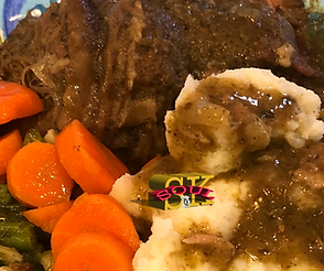 Slow cooker smothered turkey