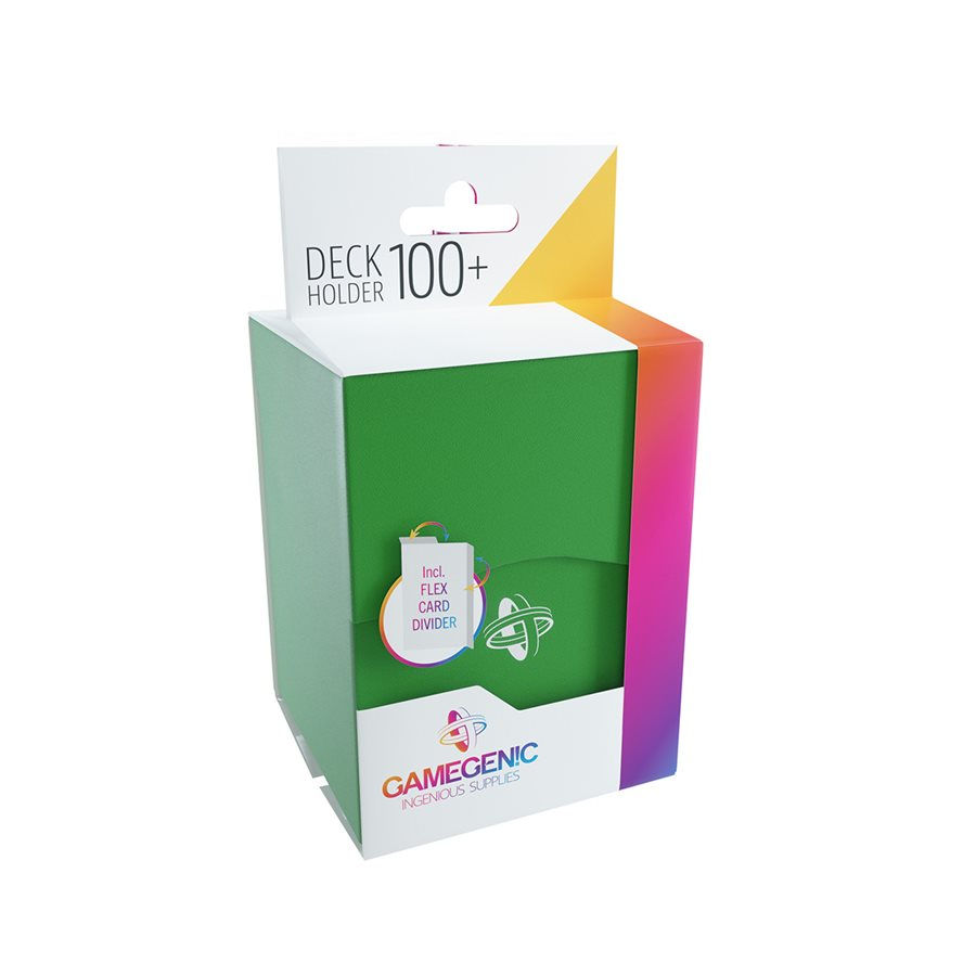 Deck Box: Deck Holder: Green (100 ct)