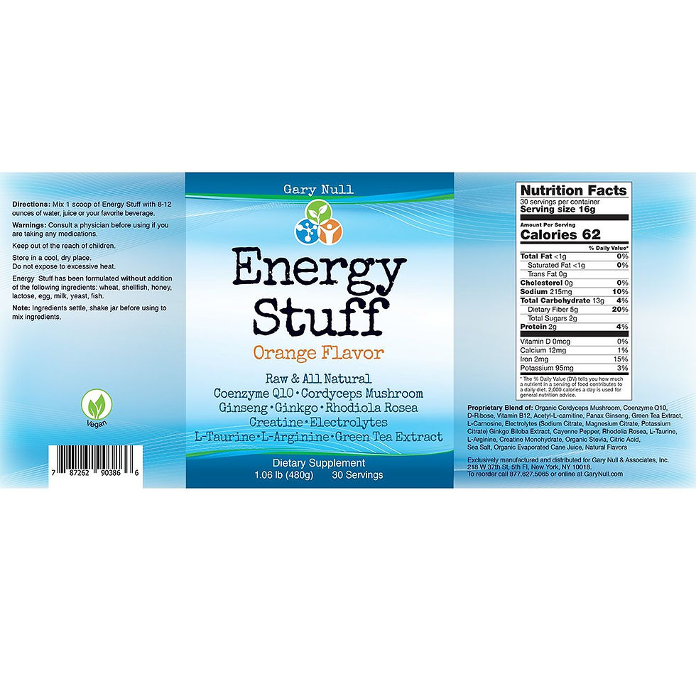 Thumbnail: Energy Stuff, 480 Grams