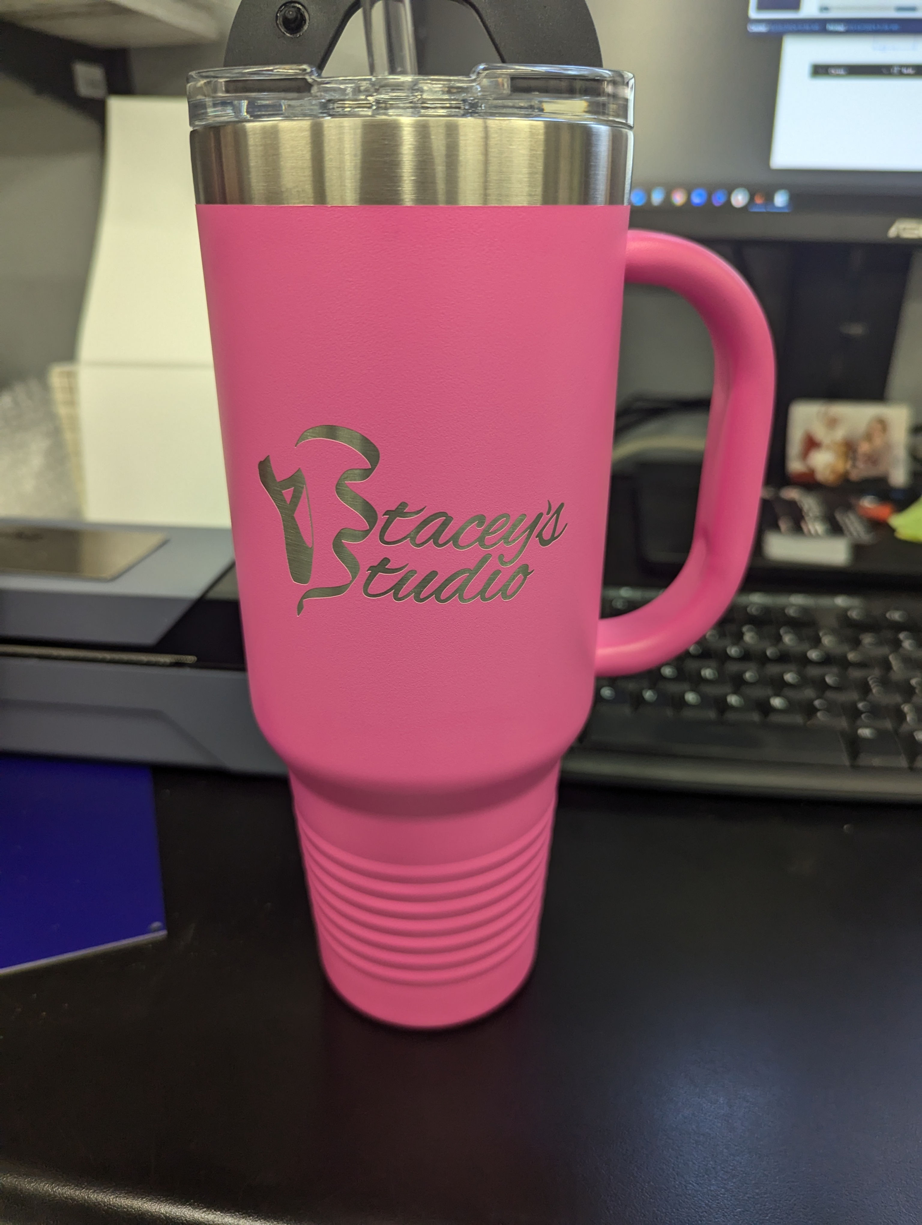 Stacey's Studio 40oz Tumbler - Logo Only