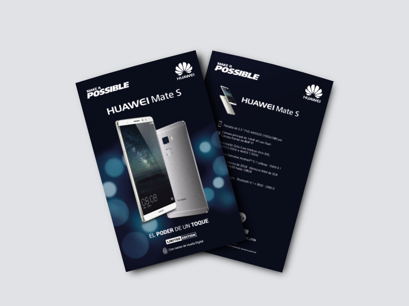 Diseño Material Trade Portada Folleto Mate S