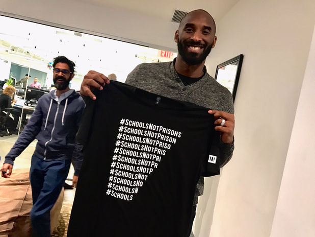 Kobe Bryant for Schools Not Prisons