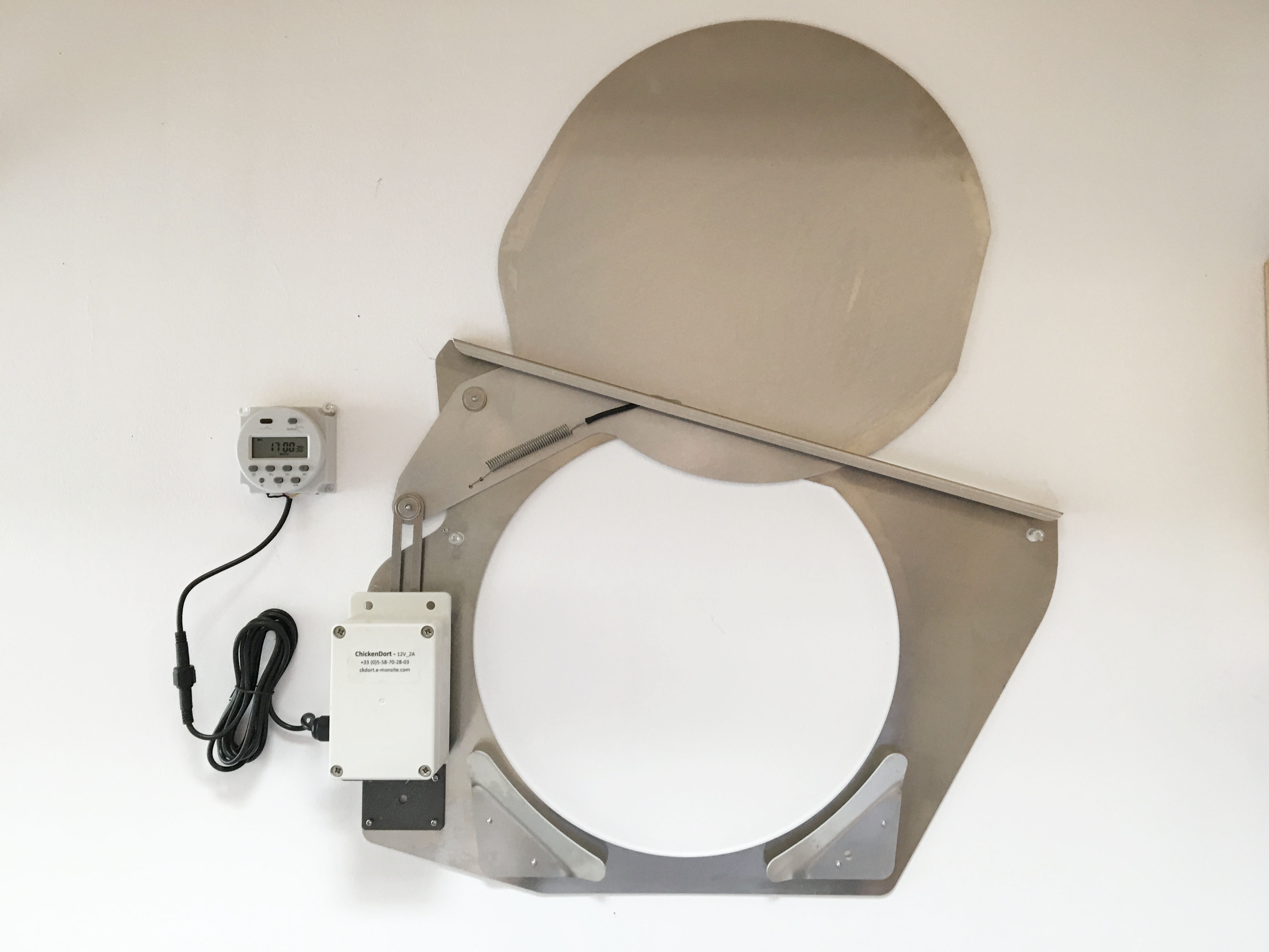 Porte automatique poulailler Chickendort_Prog