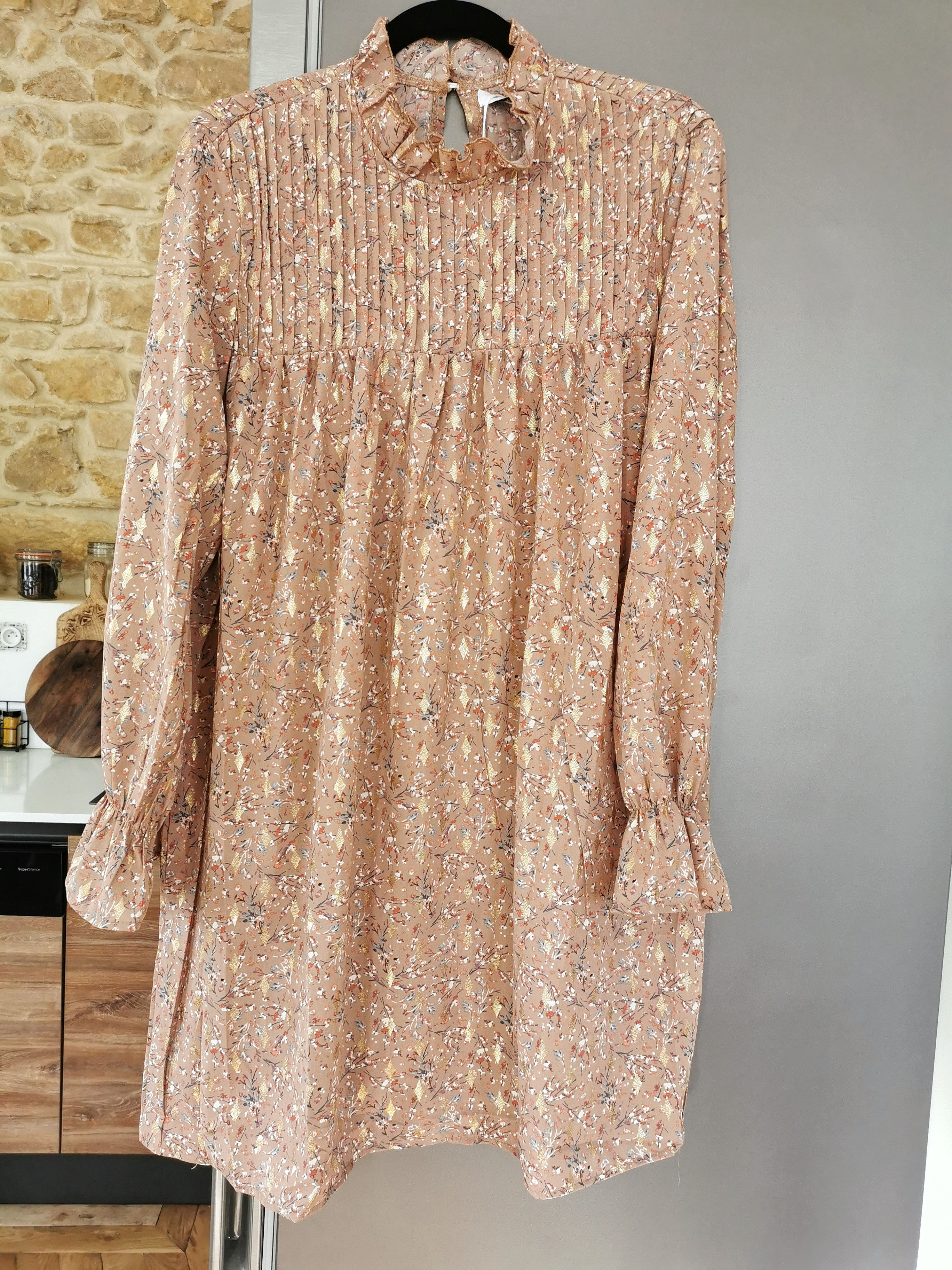 Robe "Esther" vieux rose