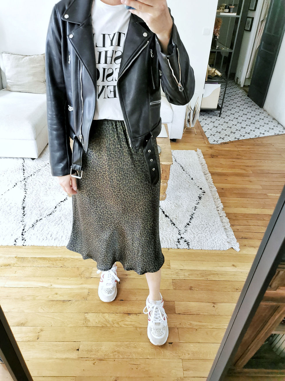 Miniature : Jupe"Romy" kaki