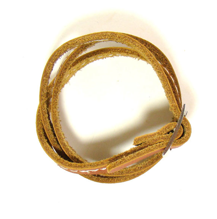 Miniature : Bracelet cuir rose