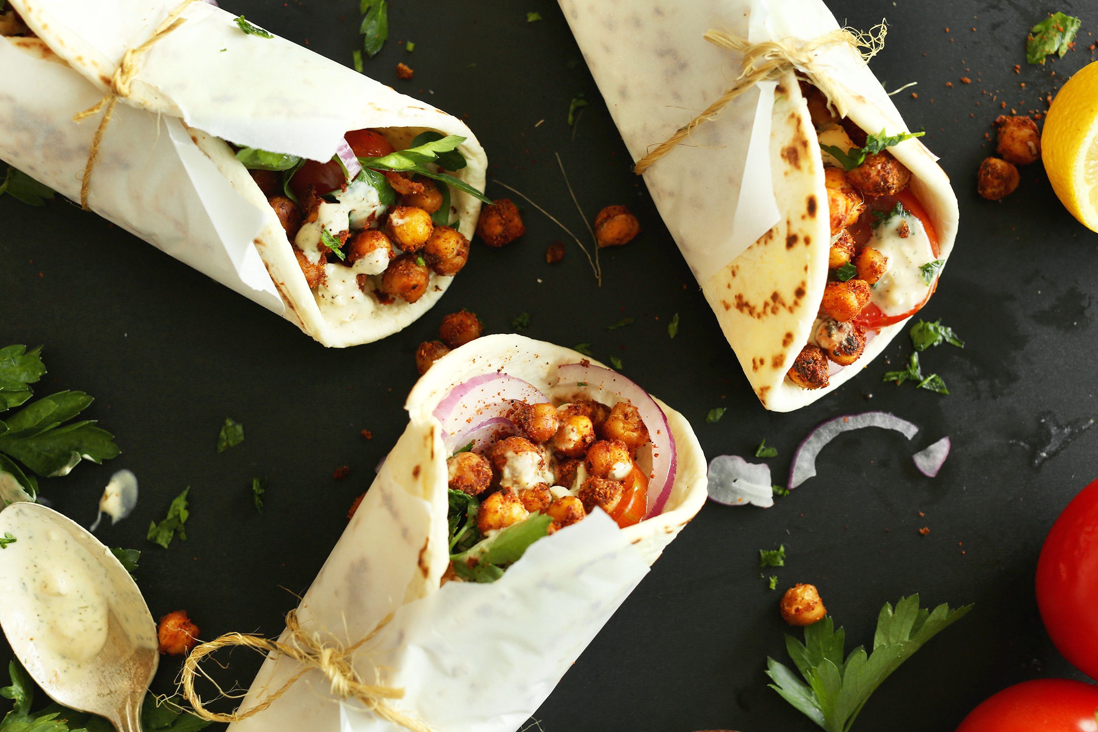 Arranged Food and Objects