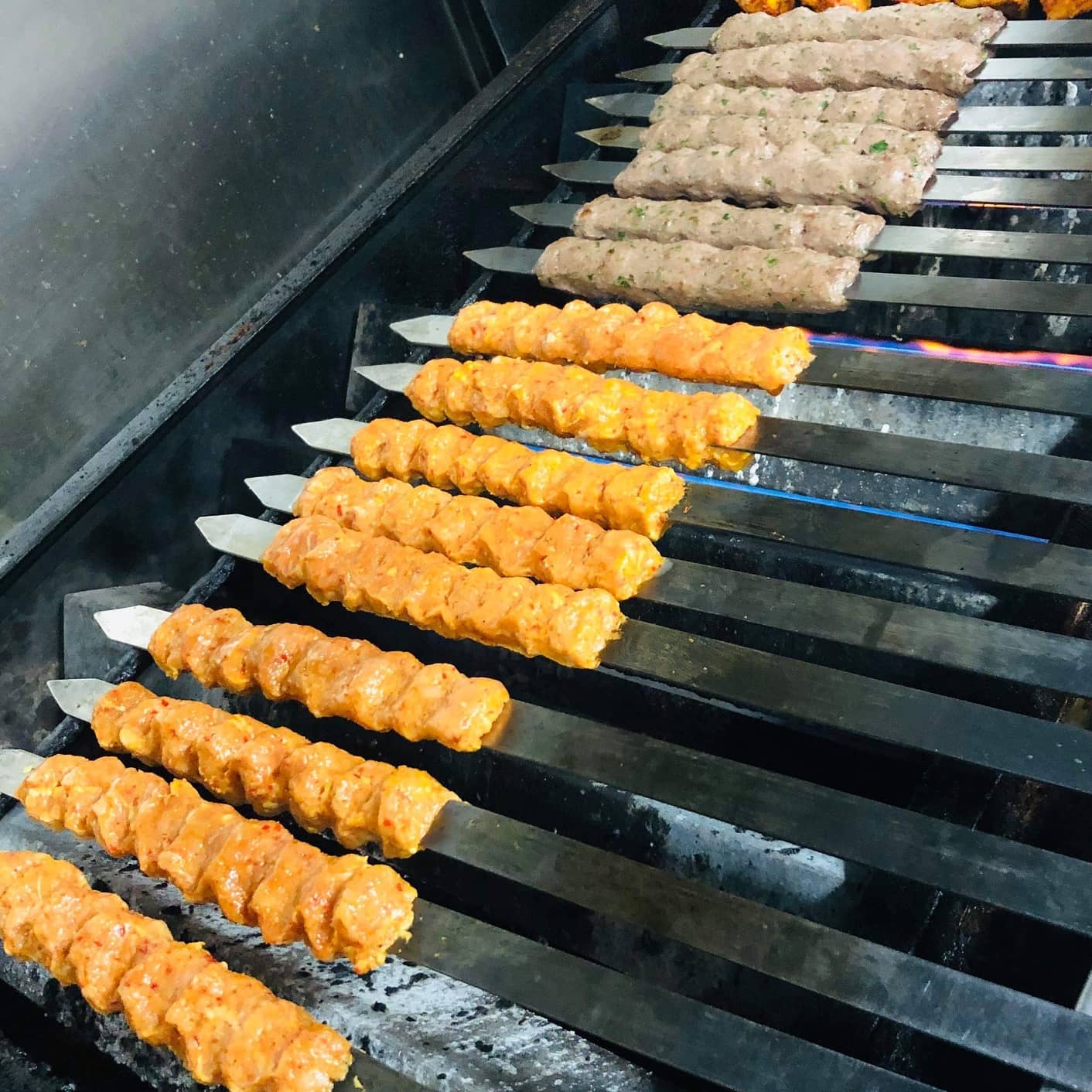 Arranged Food and Objects