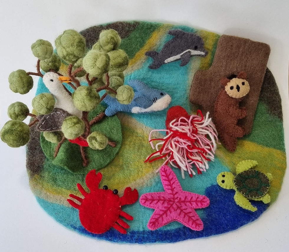 Thumbnail: Coastline Finger Puppet Bundle