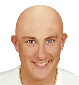 Bald head cap