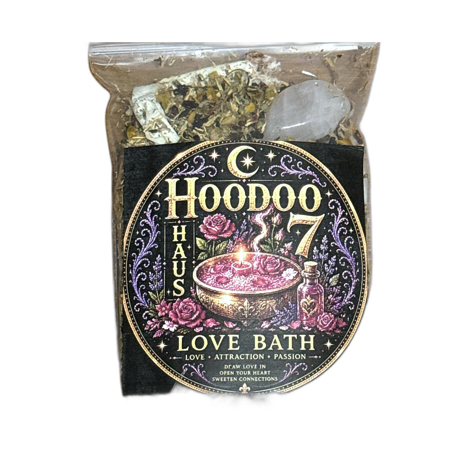 Love Bath – Connection Self-Love and Attraction Spiritual Cleansing Bath – handcrafted spiritual supplies Readings by Judie