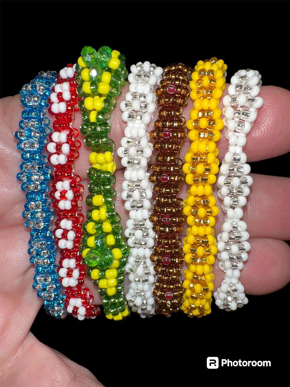 Handmade Beaded Protection Bracelet – Spiritual Jewelry – handcrafted spiritual supplies Readings by Judie