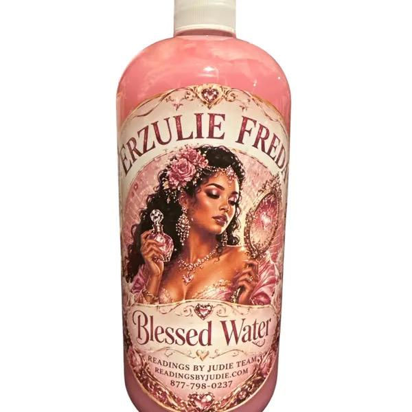 Erzulie Freda Blessed Water – Love and Grace Spiritual Water – handcrafted spiritual supplies Readings by Judie