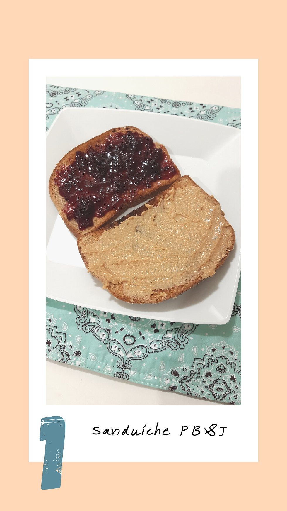 receita sanduiche pasta de amendoim geleia pb&j criança