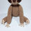 Miniatura: bicho preguiça amigurumi crochê artesanal animal bichinho de pelucia decoração brinquedo infantil bebê