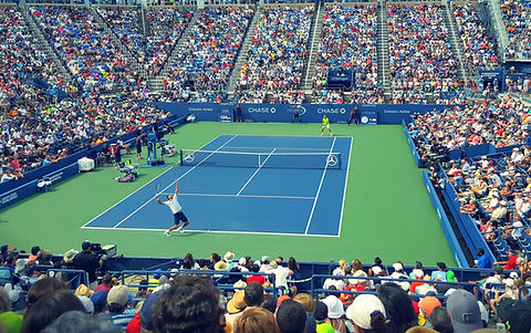 Público de un partido de tenis