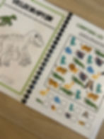 Miniature : Livret d’apprentissage Dinosaures 