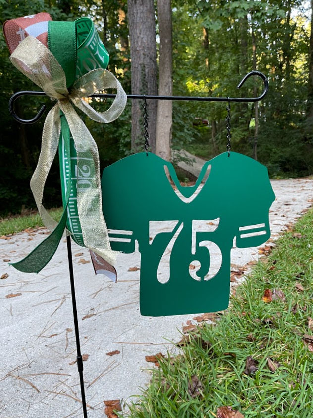 Thumbnail: Football Jersey Number Garden Flag - Football Player Mom Gift - PKJersey#