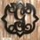 Thumbnail: Monogram Initial Yard Flag for Gift -Last Name Initial Letter Wall Decor-PK100-1