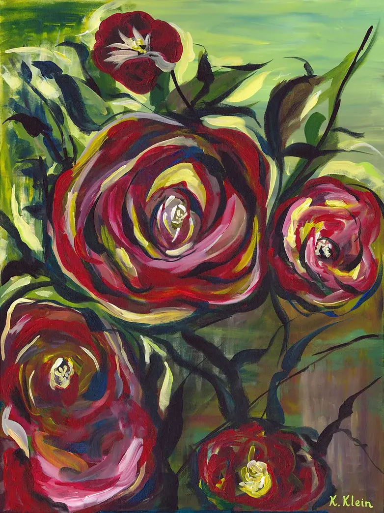 Rosie Disposition - 36"x48" - Acrylic on Canvas